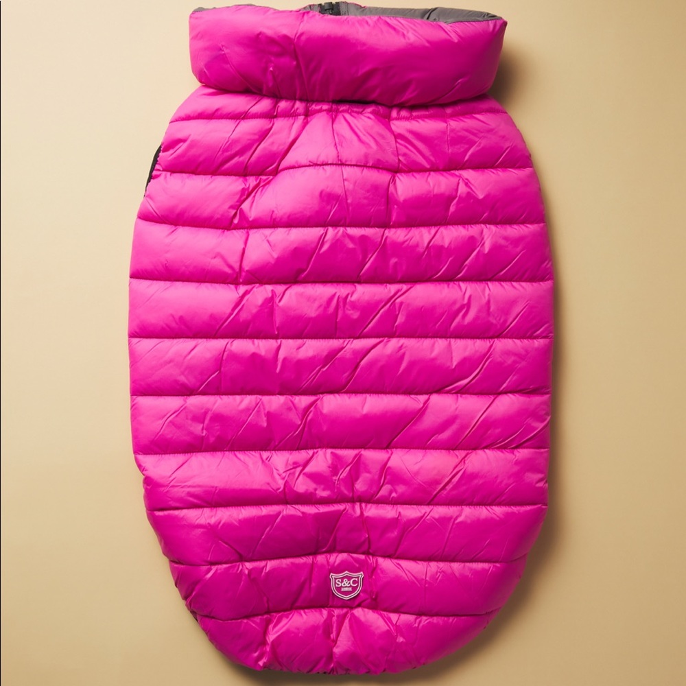 Sydney & Co Reversible Pet Puffer Jacket - Picture 2 of 9